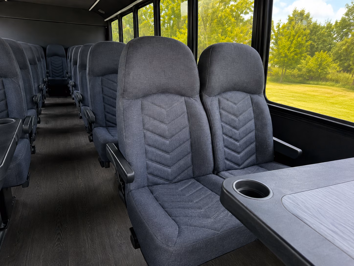 colton bus rentals for trade shows and conferences