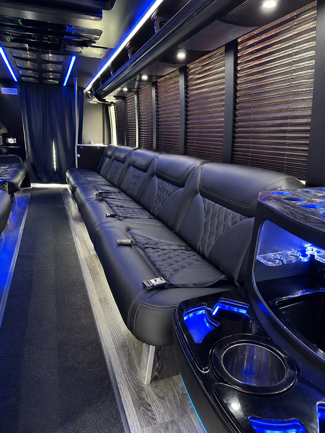 san bernardino concert party bus rental