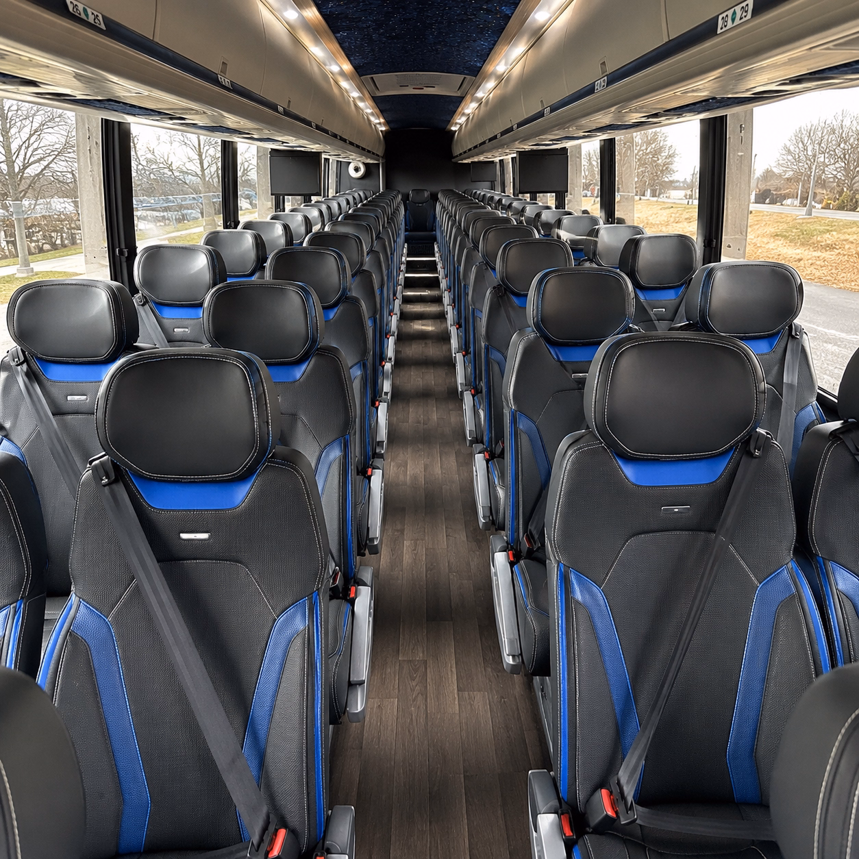 san bernardino concert transportation onboard seating
