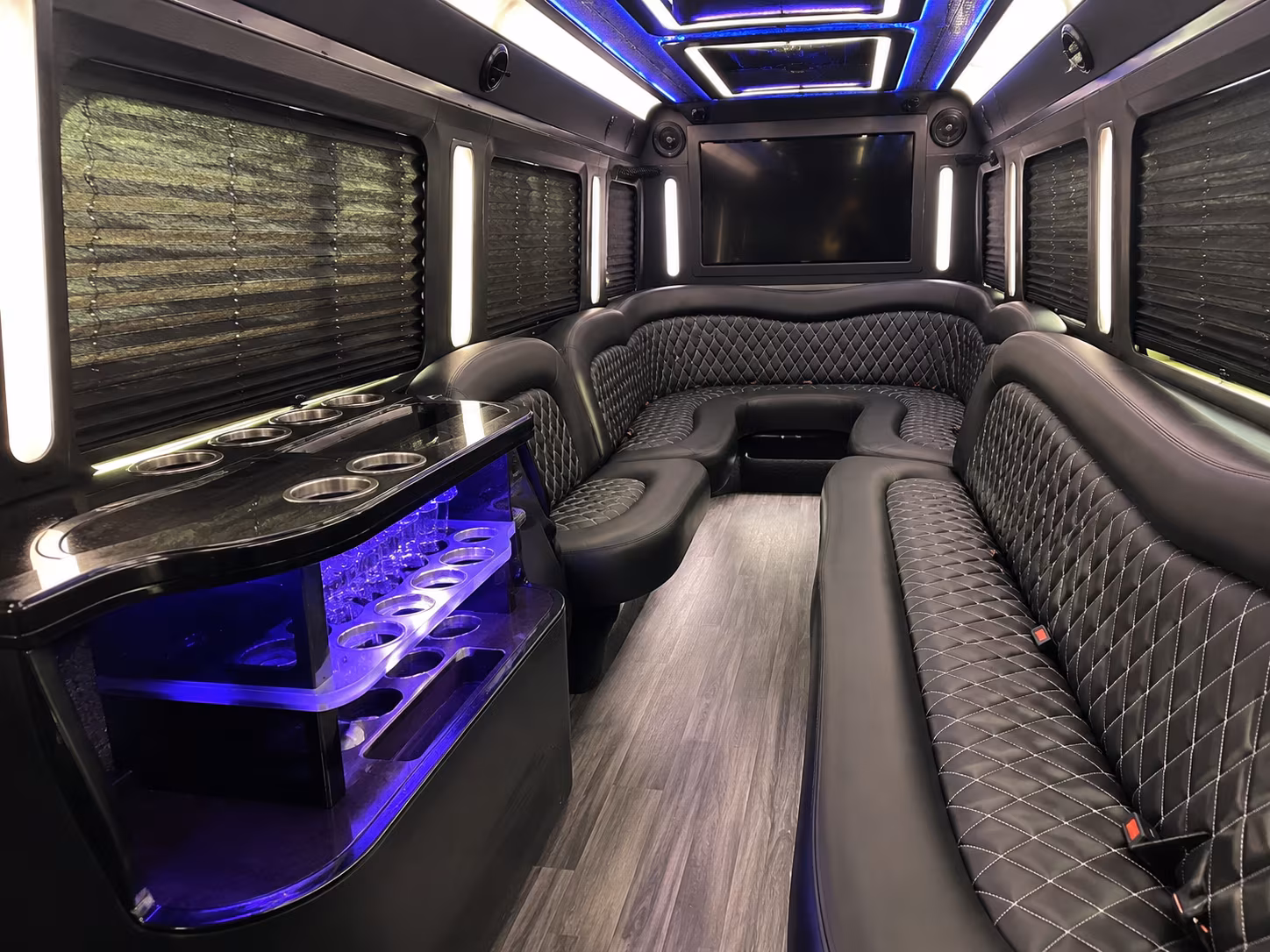san bernardino sporting event party bus rental