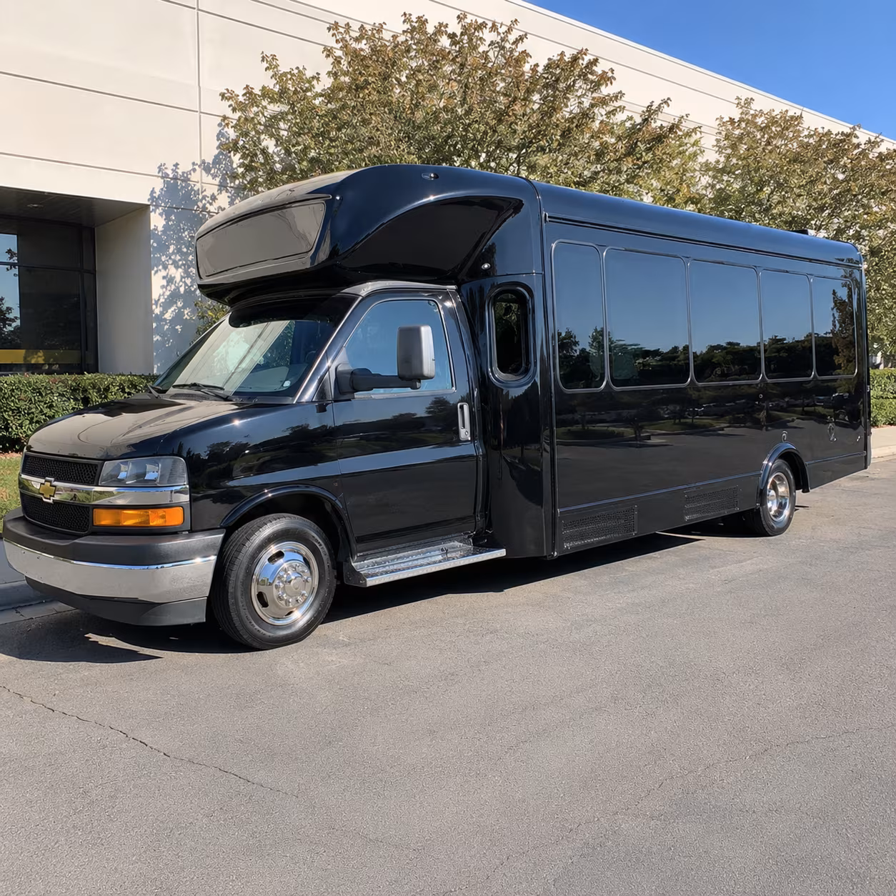 san bernardino wedding party bus rental